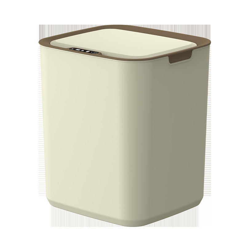 Cross-border household intelligent induction trash can induction with lid electric classification living room bathroom toilet kitchen wholesale