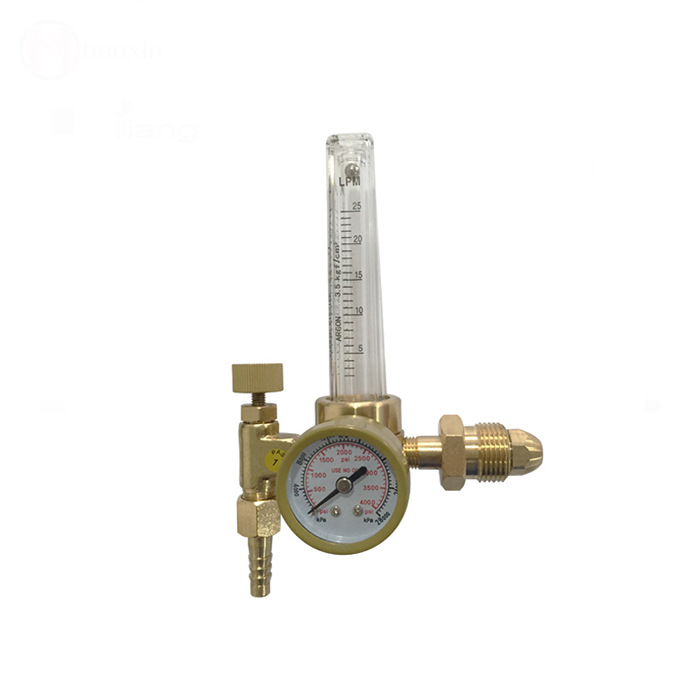 Редуктор давления для аргоновой сварки из меди, редуктор давления для углекислого газа, Cga580