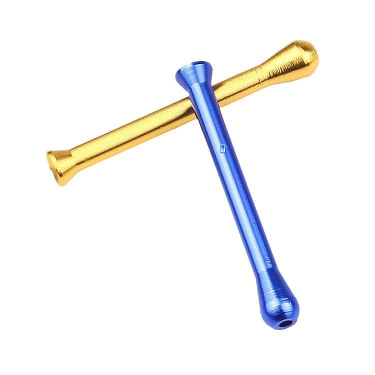 Through Train Metal Pipe 10X78Mm Toilet Straw Spot Direct Sales Export and Domestic Sales Hot Model