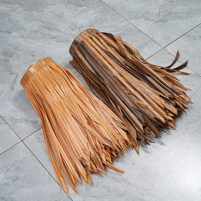 Plastic Plastic Thatch PE Simulation Straw House Scenic Decorative Roof Wooden House Pavilion Twisted Flower Vine Simulation Thatch