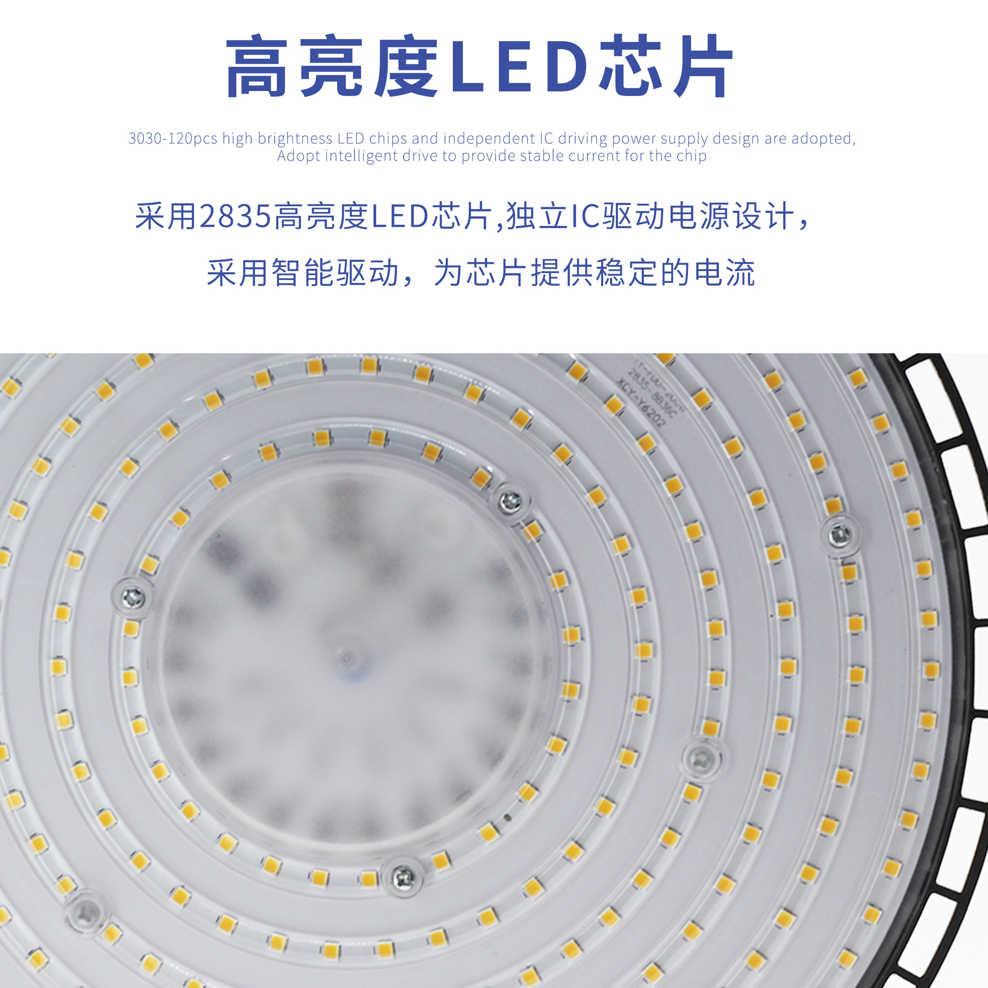 Source manufacturers wholesale LED ceiling lights 100W mining lights UFO flying saucer warehouse lights 200W workshop lights