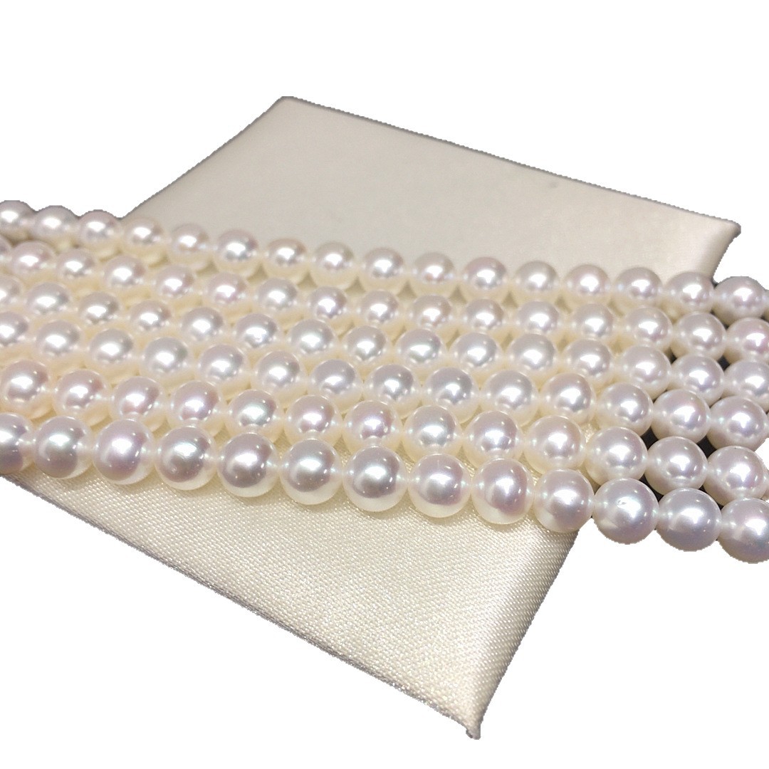 3-7mm Aurora Freshwater Ak Pearl Necklace Baby Bead Chain Natural Pearl Loose Beads Handmade DIY Jewelry Wholesale