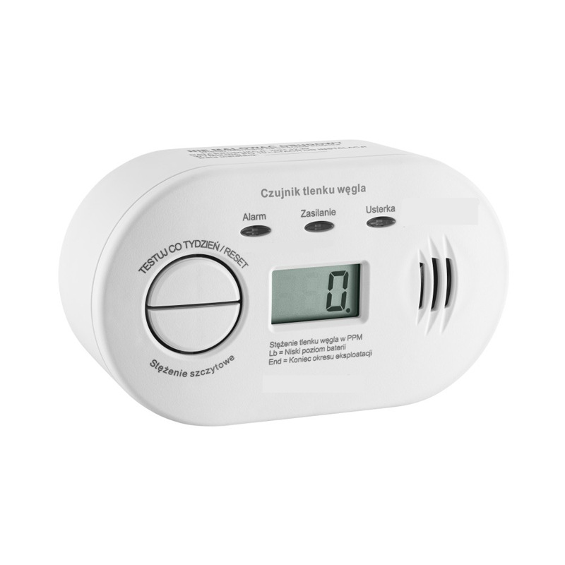 Cross-Border Export Carbon Monoxide Alarm Co Detector Detector Battery Independent Indoor Home Alarm