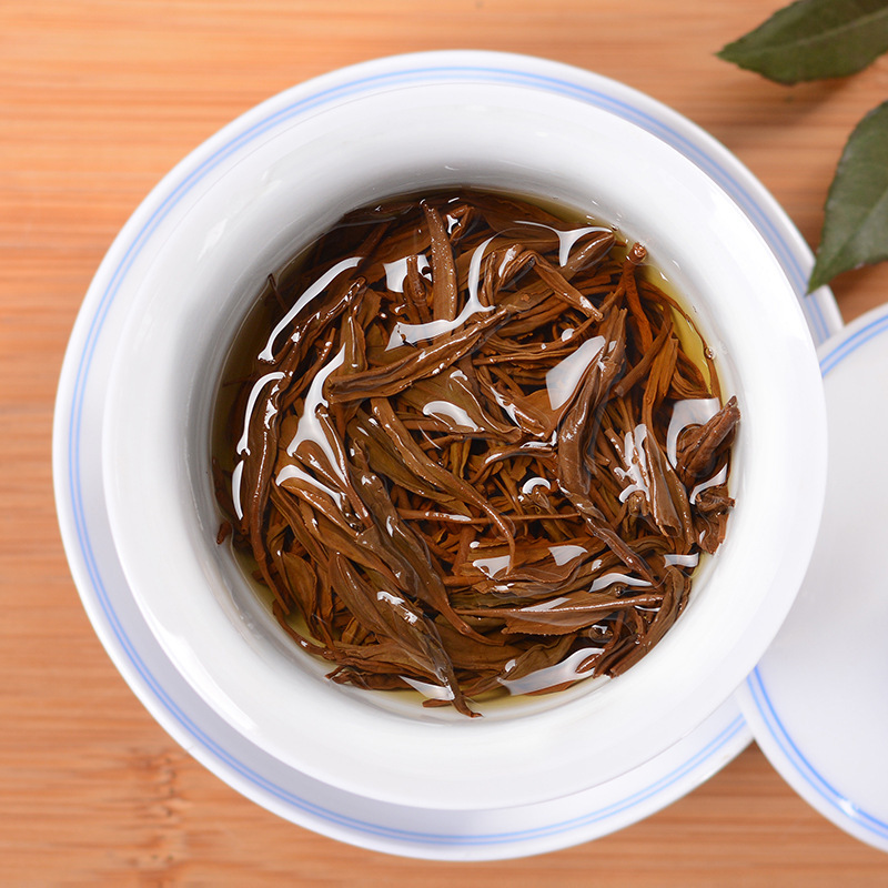 Zhengshan small black tea bulk spring tea authentic Wuyishan Tongmuguan Luzhou-flavor new tea 500g self-sealing bag