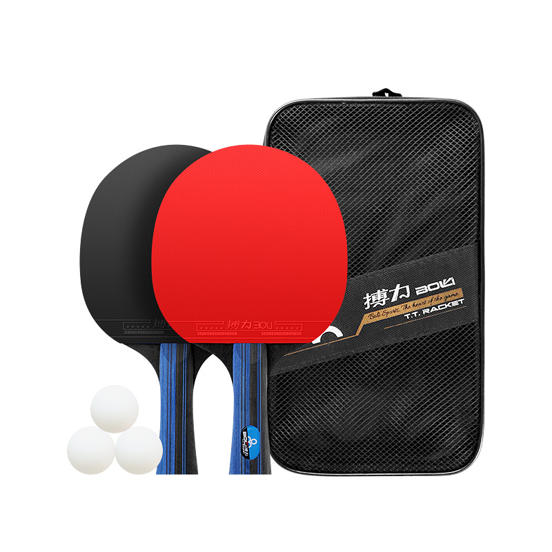 Fighting Table Tennis Bat A10 Students Beginner Training 3-Star Pure Solid Wood Table Tennis Bat suit Cross-Border Table Tennis Bat