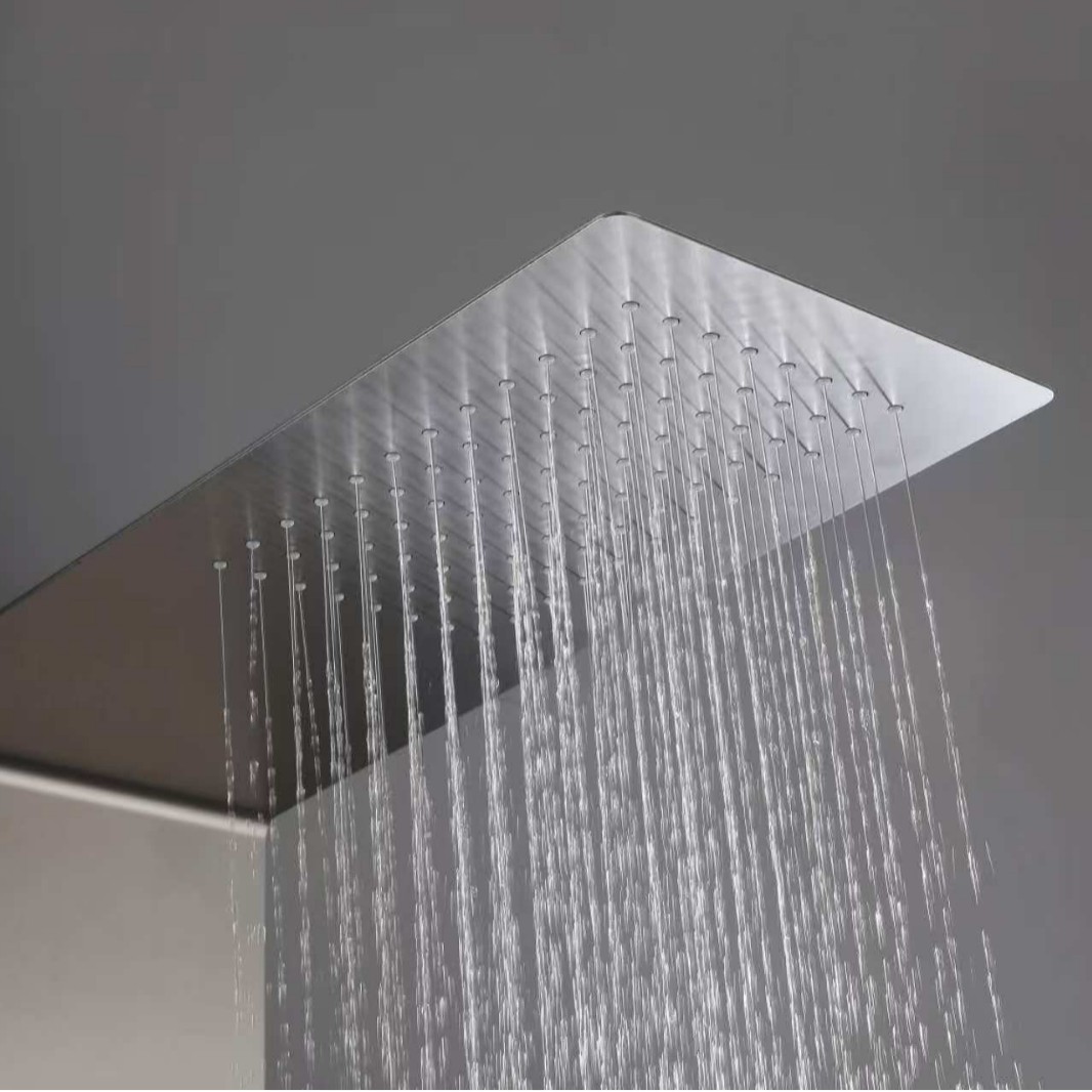 Factory Direct Sales 304 Material Shower Set Bathroom Household Accessible Luxury 304 Stainless Steel Shower Screen