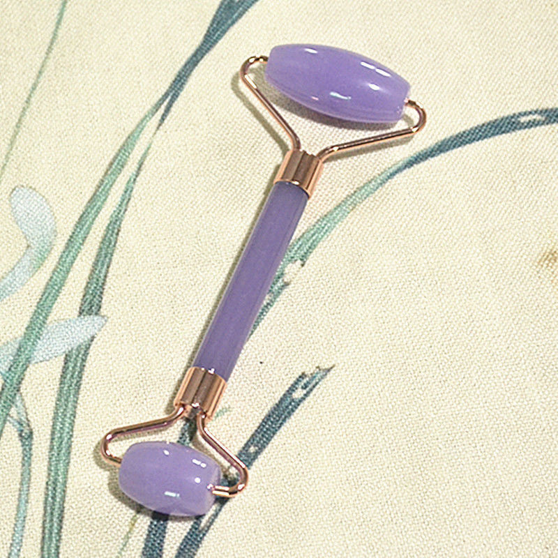 Роликовый массажер для лица из смолы и нефрита, не лицевой массажер, лифтинг и укрепление, массажер для лица с эффектом скраба