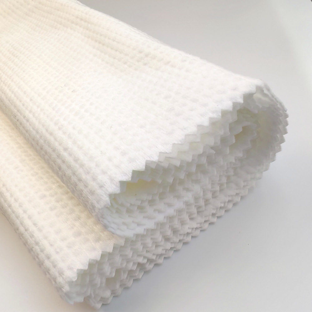 Spunlace non-woven cotton 40g50g60g70g80g large in stock cotton clothing shoes bag auxiliary material 150 meters