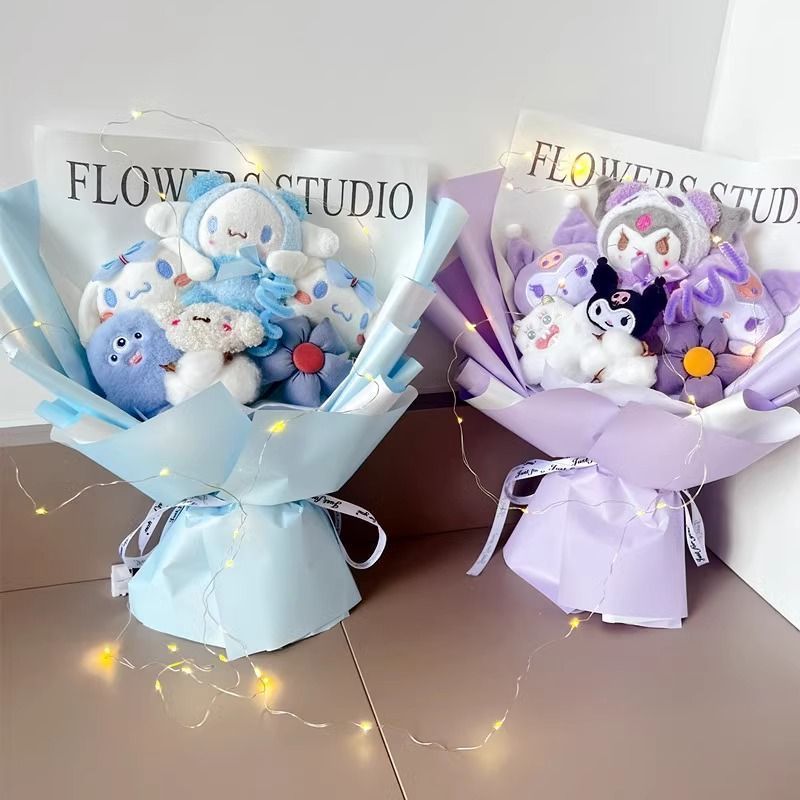 Birthday Gift for Girlfriend Girlfriend Children's Yugui Dog Kulomi Doll Doll Bouquet Graduation