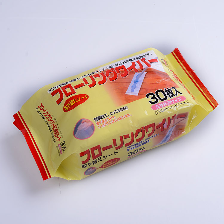 30 pieces of disposable Japanese electrostatic floor dust paper dust removal sticky mop replacement paper manufacturers wholesale