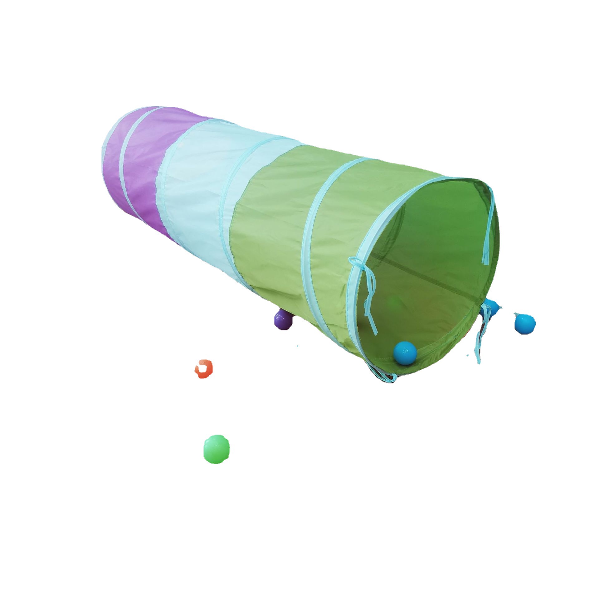 Children's crawling channel Caterpillar rainbow tunnel tube baby toddler outdoor sports somatosensory training drill hole toy