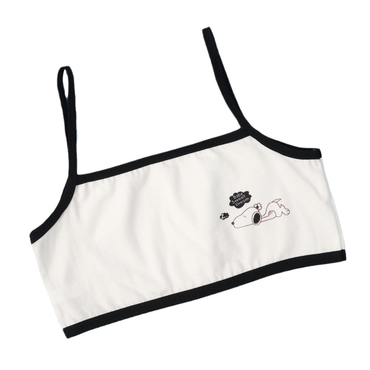 Cotton Girls' Underwear Developmental Small Vest Primary School Girl 10 Big Children Children Wrap Chest 9-12 Years Old 13 Bra