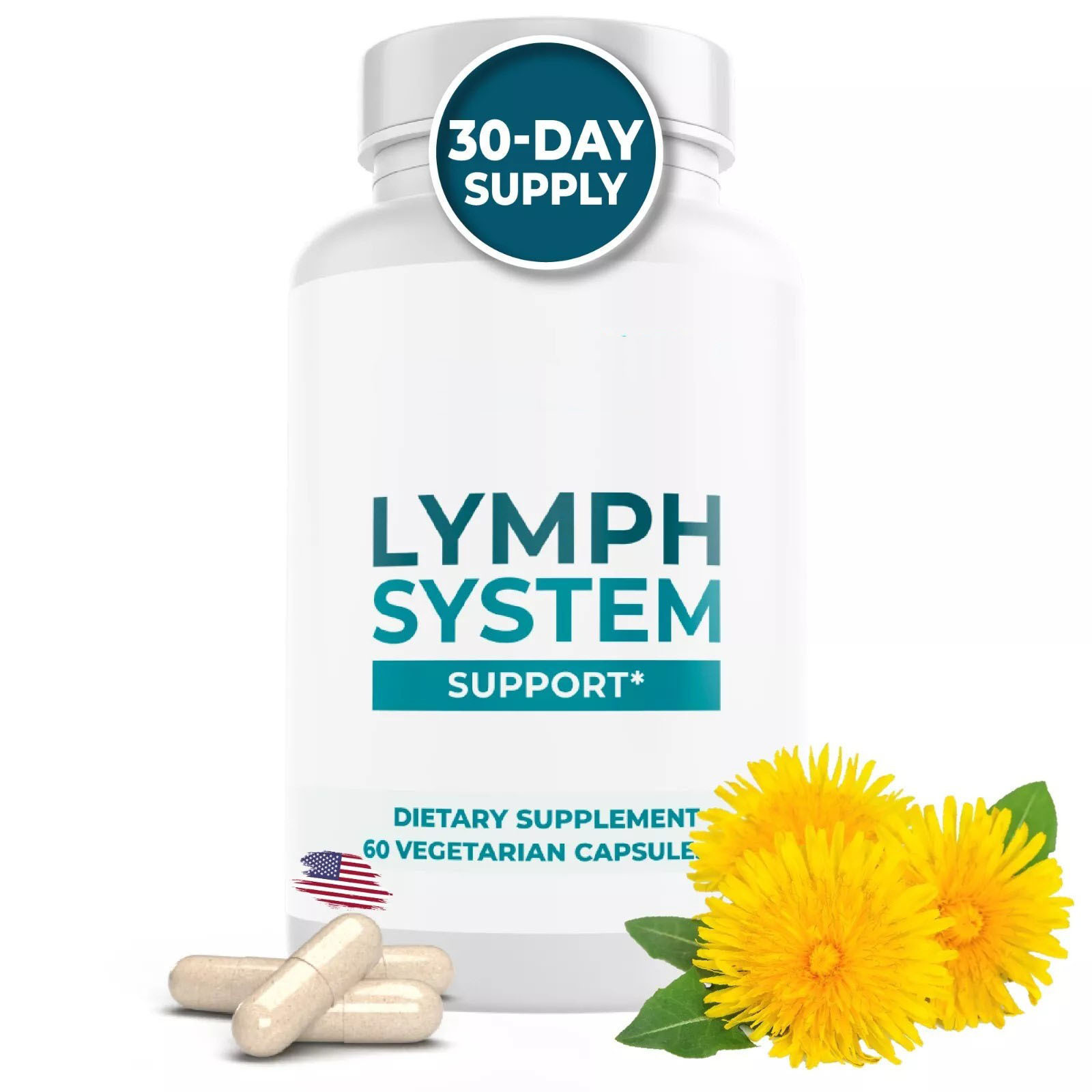 В наличии, бестселлер Tk Amazon, капсулы для здоровья иммунной системы, поддержка лимфатической системы Oem