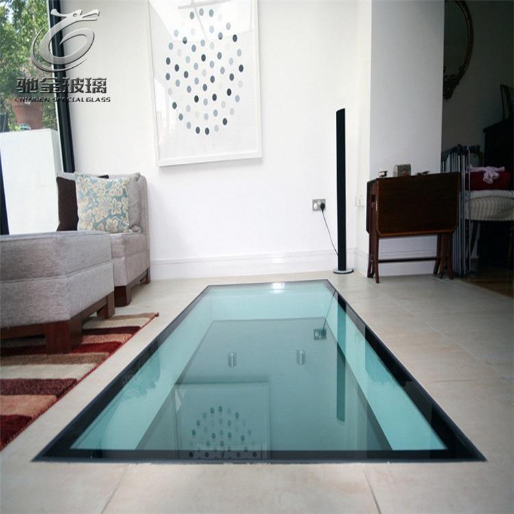 Закаленное ламинированное стекло для освещения двора с противоскользящим рисунком, может поставляться производителями сэндвич-стекла для пешеходных дорожек