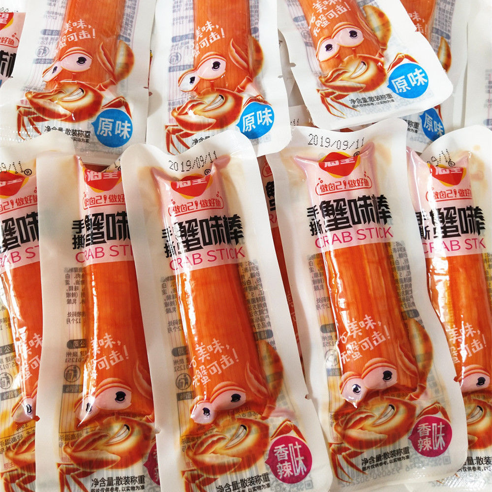 Крабовые палочки со вкусом краба Instant sea hope, 25г * 20, сурими, морепродукты, закуска