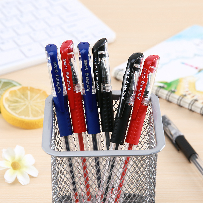 European Standard Pen Office Gel Pen Carbon Water-Based Pen Signature Pen Student Stationery Handbook Water Pen Needle Pen Wholesale