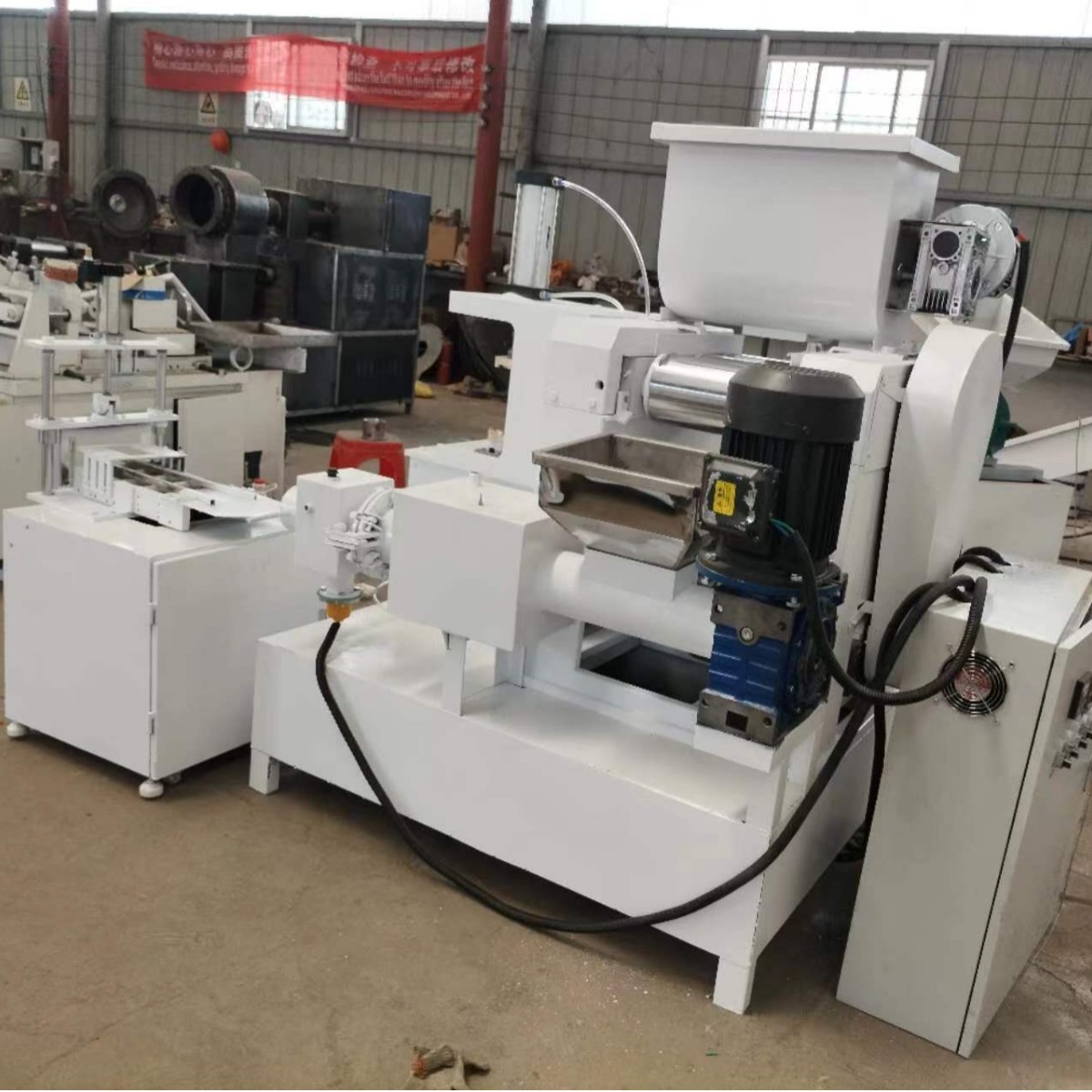 Small Soap Production Line, Mini Production Line, Soap Bar Extruder, Printer, Grinder, Cutting Machine