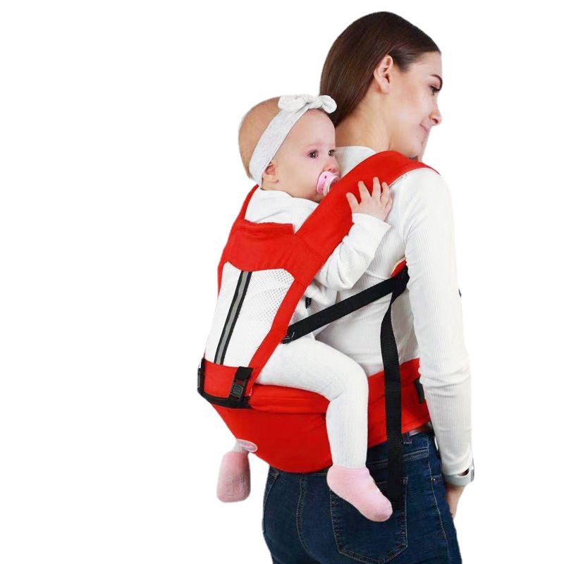 Baby Carrier Waist Stool Baby Four-Season Front-Hold Baby Carrier Front and Rear Dual-Use Carrier to Carry Children One Piece Wholesale