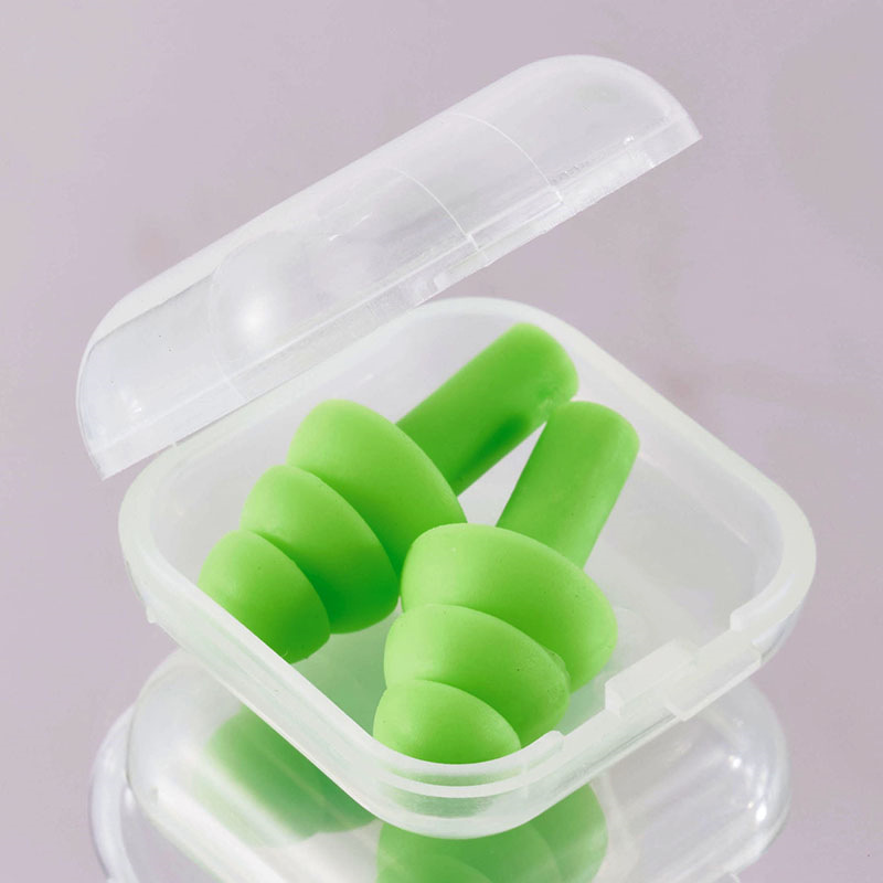 2025 Factory Direct Sale Silicone Earplugs Soundproof Noise-Cancelling Earplugs Noise Reduction Earplugs Silent