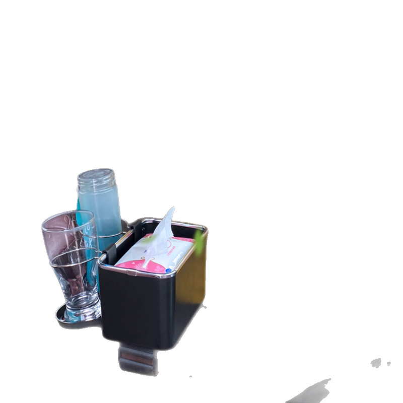 Car Armrest Box Multifunctional Tissue Box Hanging Sun Visor Storage Storage Tissue Paper Cover