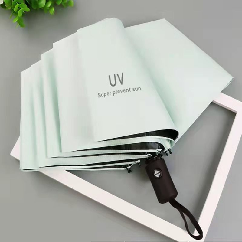 Ins Fully Automatic Umbrella Foldableing Male and Female Students Korean Version Large Double Sunshade Sunshade Umbrella for Both Rain and Shine