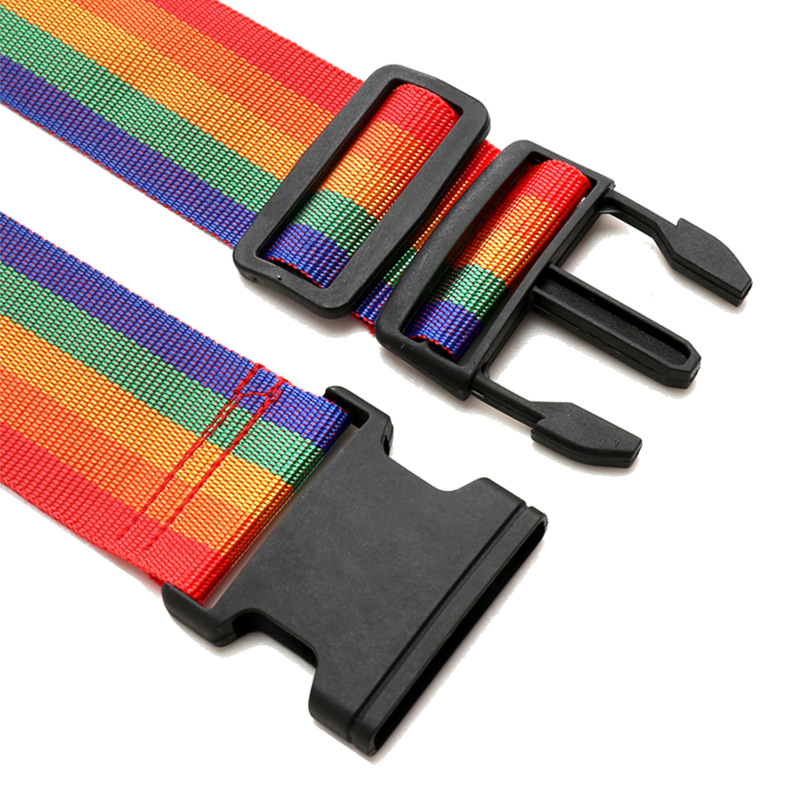 Suitcase Packing Strap, Luggage Explosion-Proof Fastening Strap, Suitcase Safety Strap, New Strap with Hanging Hole, Supermarket Version Packaging