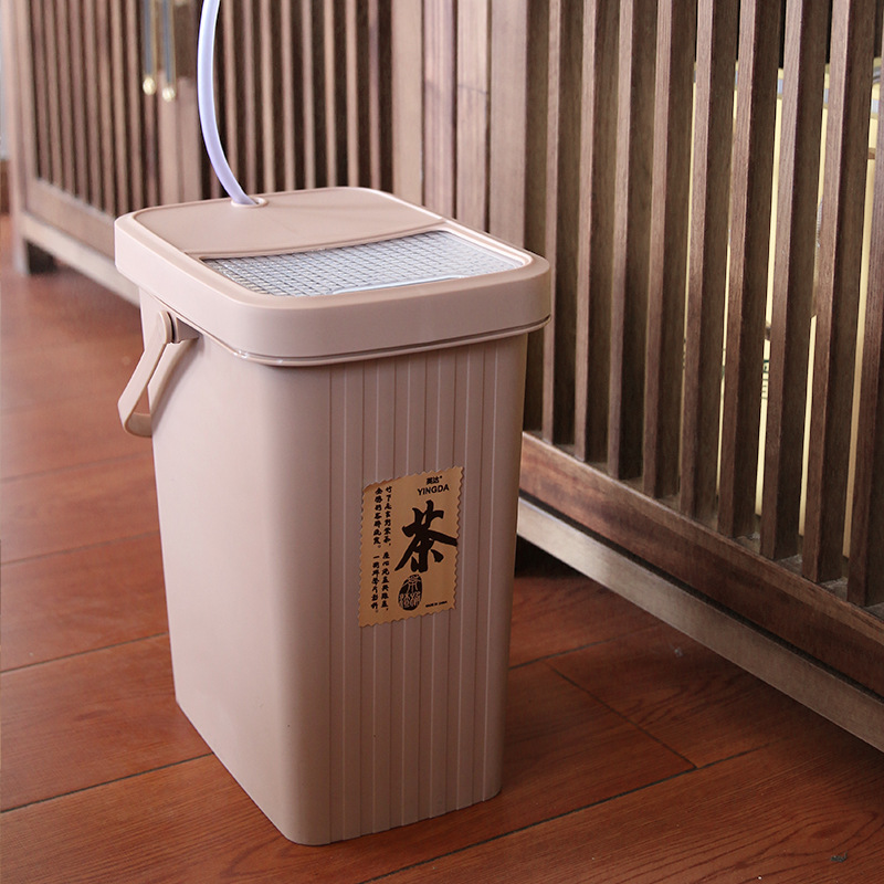 Tea Bucket, Tea Residue Bucket, Drainage Pipe, Waste Water Bucket, Kung Fu Tea Set Accessories, Household Tea Tray, Tea Ceremony Tea Table, Garbage Tea Bucket