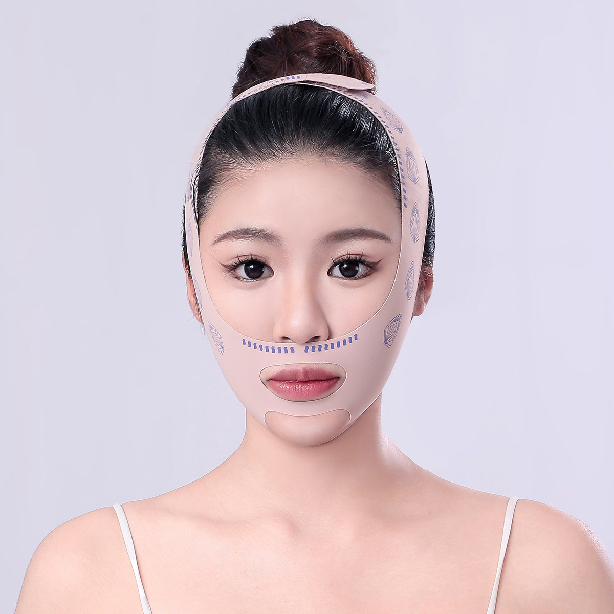 Facial Lifting V-Face Bandage Double Chin Instrument 3D Roller Tool V-Face Mask Face Carving V-Face Artifact Brand