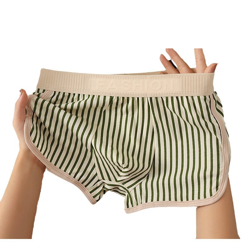Striped Arlo Pants Striped Underwear Cotton Boxers Personalized Printed Comfortable Soft Cotton Teenager Boxers