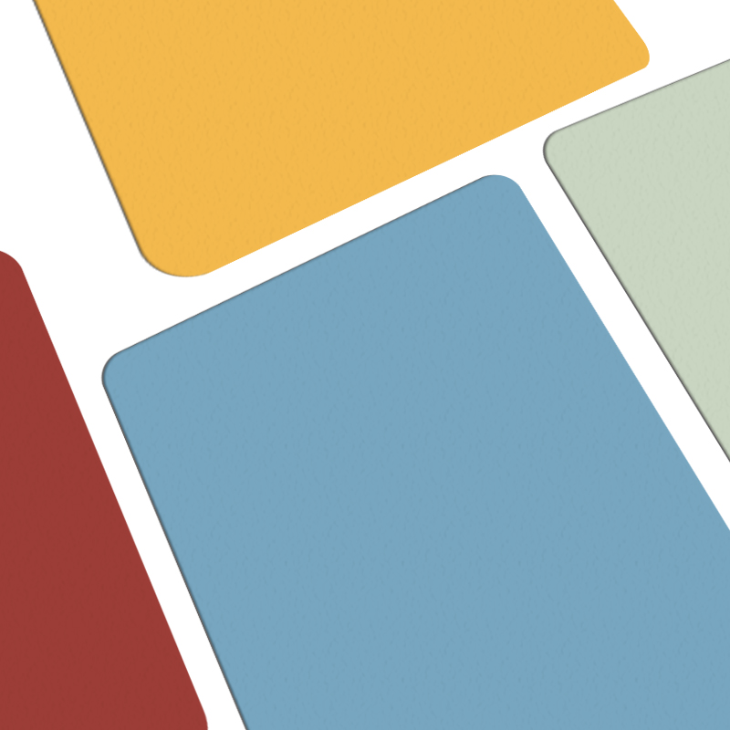 Mouse Pad Small Leather Pure Color Cute Girls Laptop Pad Water Leather Stain-Resistant Office Desk Pad