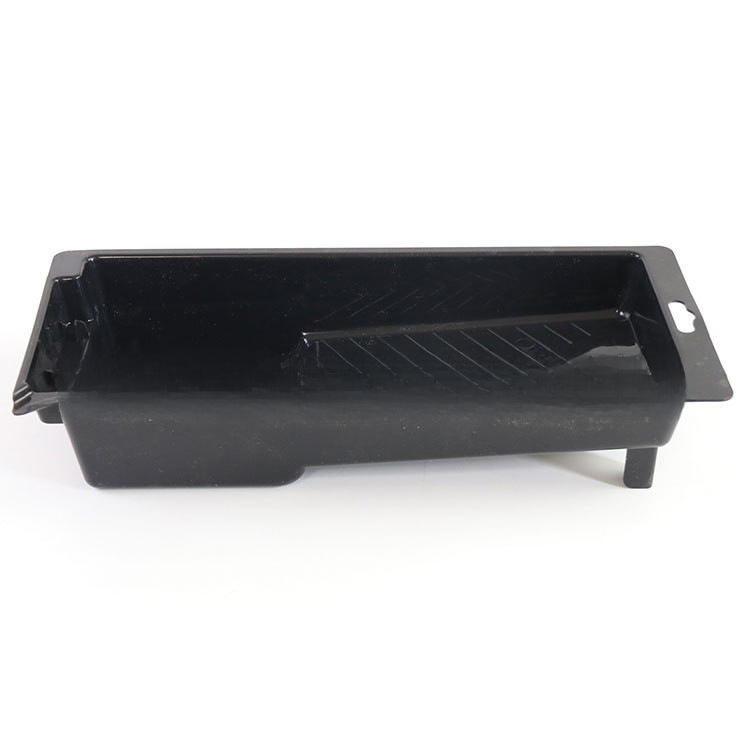 Black paint tray 4-inch paint brush roller brush paint tray storage tray color mixing paint tool source manufacturer