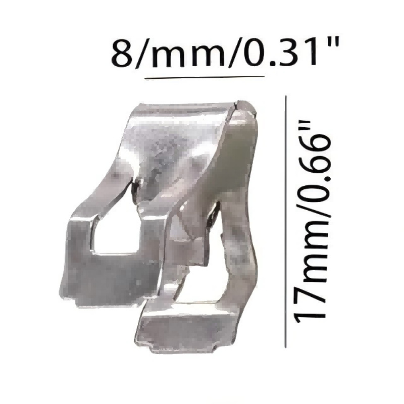 Dashboard Center Console Fixing Clip Suitable for Volkswagen, Ford, Mazda Cars, Iron Buckle, Stamping Parts