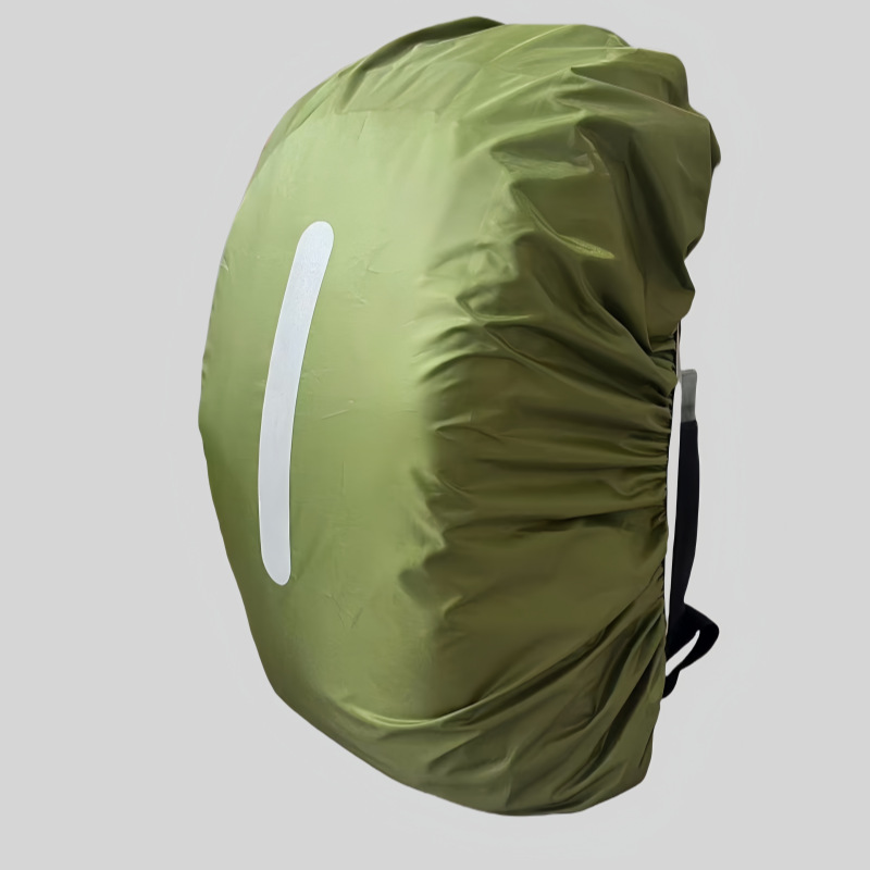 Eu European Standard Reflective Rain Cover Outdoor Backpack Backpack Mountaineering Bag School Bag Waterproof Cover Cycling 20L-100L