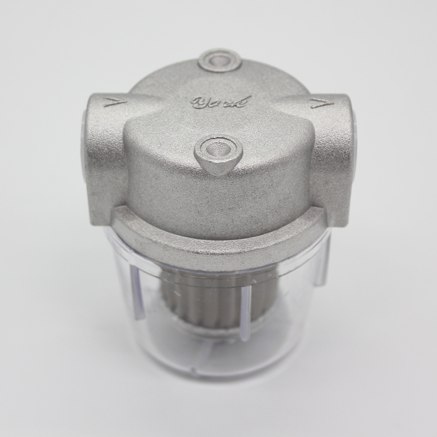 Burner Accessories York Oil Filter Small Size Transparent Light Oil Diesel Caliber 2/3 Inch Special Transparent Model