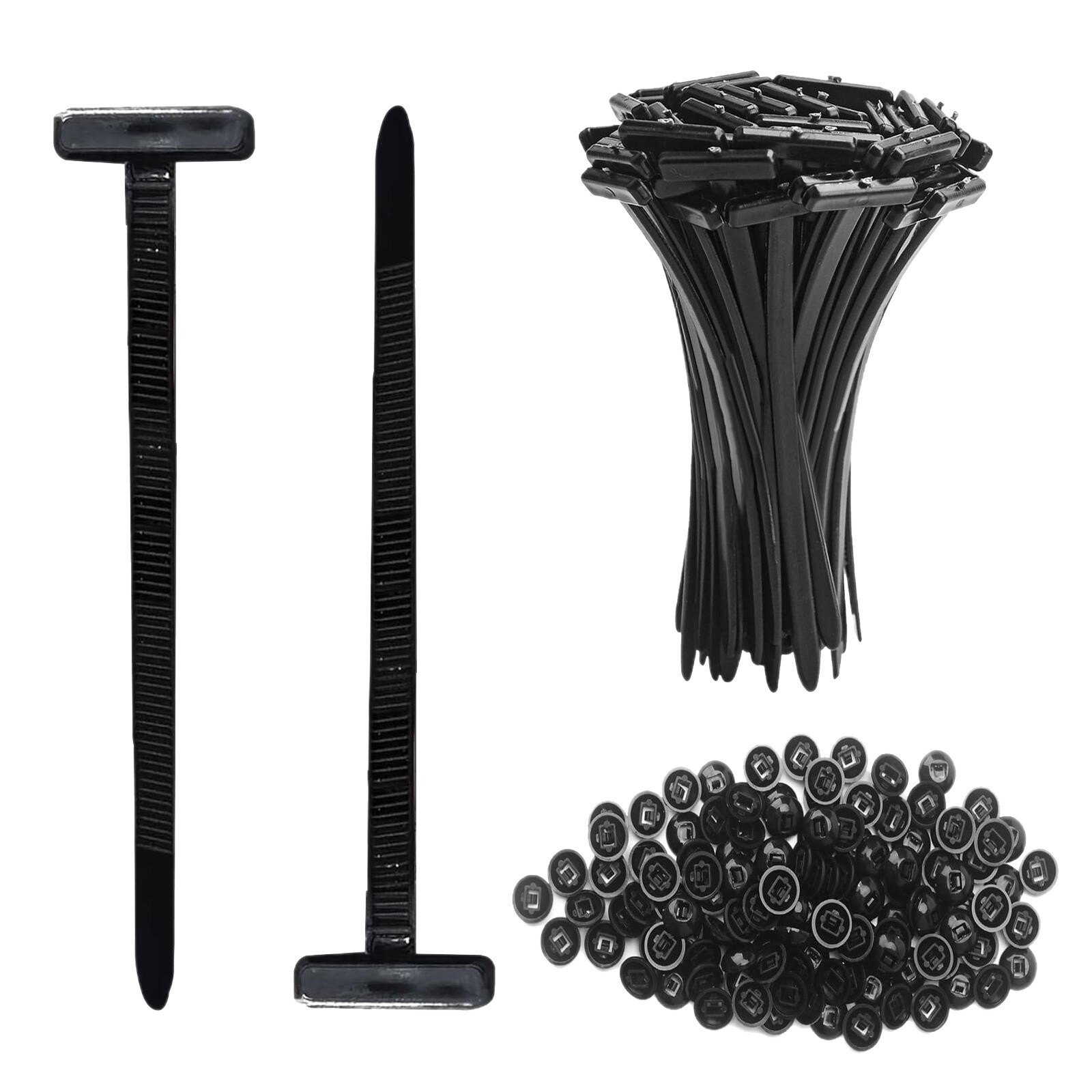 Car Nylon Universal Cable Tie Buckle Plastic Fastener