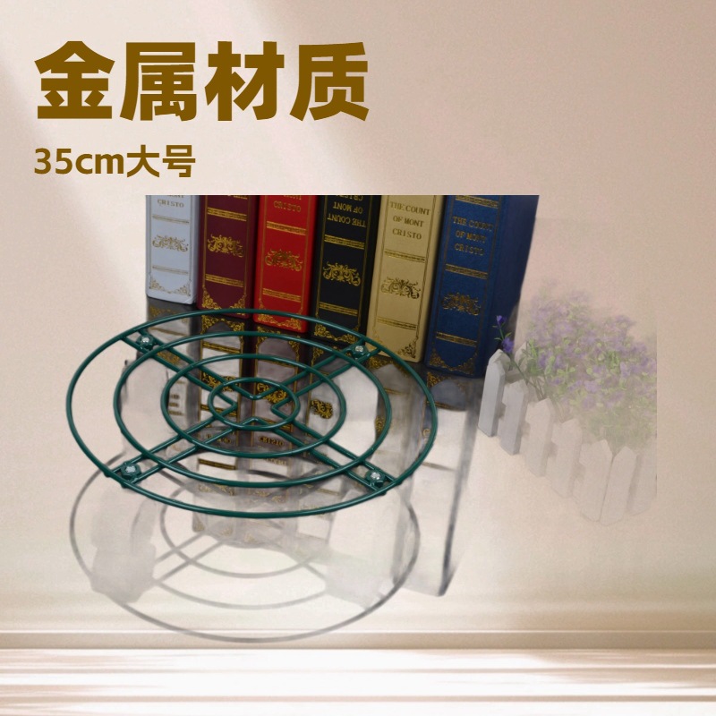 Factory Direct Sales with Brake Wheels FD270 Black/white, Green Bronze Mobile Flower Stand, Wooden Barrel Tray Rack 60pcs/pcs