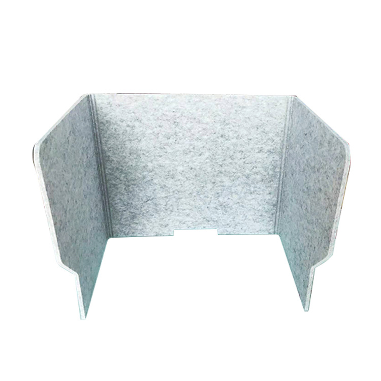 Polyester Fiber Desk Baffle School Desk Anti-droplet Partition Examination Anti-cheating Board Desktop Screen Baffle