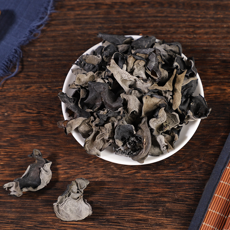 Factory direct Yunnan specialty black fungus cloud ear autumn ear dry goods bulk basswood small fungus north and south dry goods wholesale