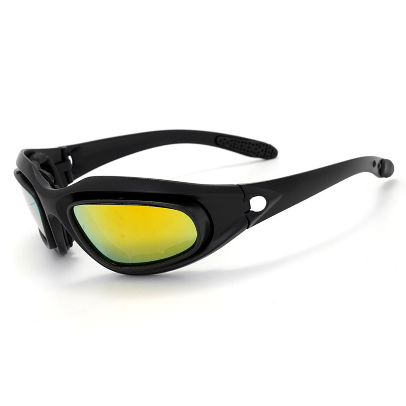 Tactical Goggles Outdoor Motorcycle Wind and Sand Glasses Cs Shooting Explosion-Proof Impact-Resistant Glasses Night Vision