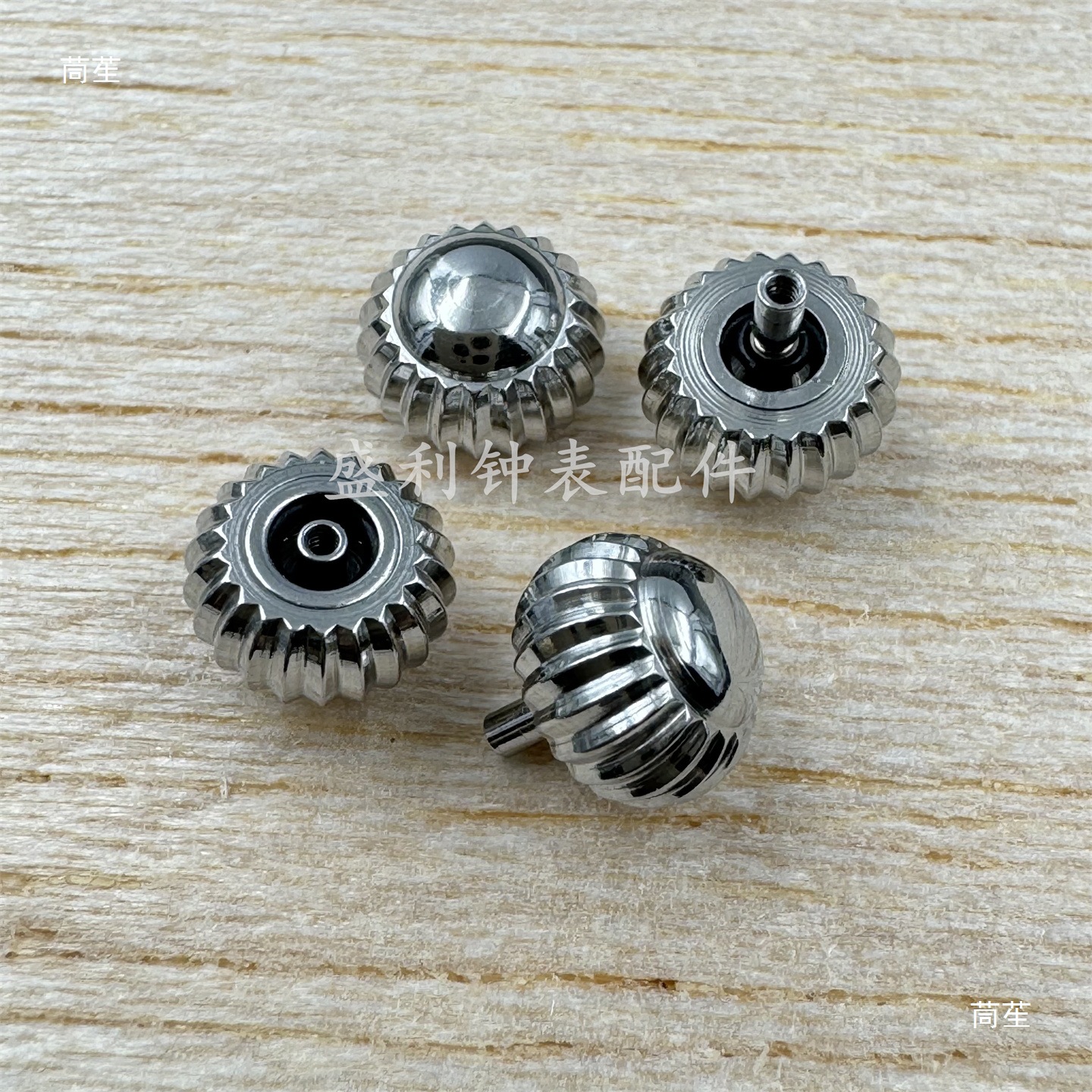 Watch Accessories Pumpkin Handle Head Watch Target Time Adjustment Pumpkin Type Silver Handle Head Flat Tube Watch Handle Long Tube Pumpkin Handle Head