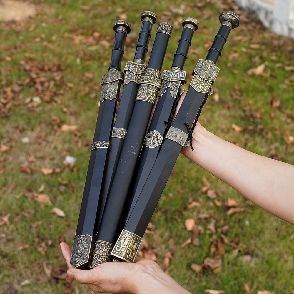 40cm Han Sword Model Ancient Cold Weapon Ornaments Boy Sword Town House Sword Weapon Metal Iron Unedged