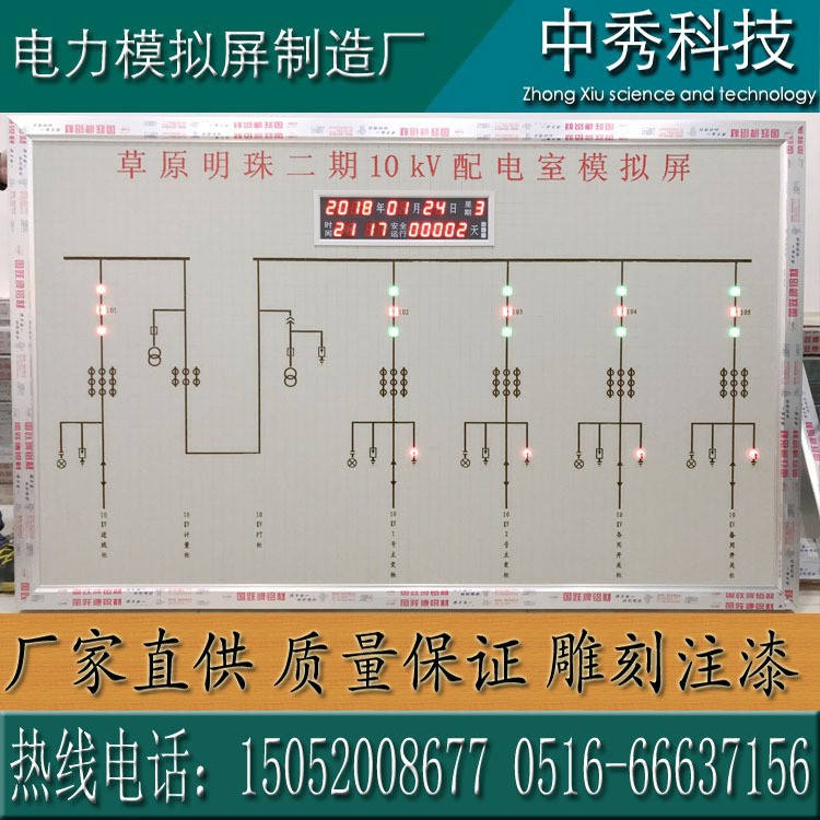 Manufacturer Supplies Wholesale Power Simulation Screen Mosaic Simulation Plate Diagram Board Electrical System Diagram Primary Simulation Diagram Board
