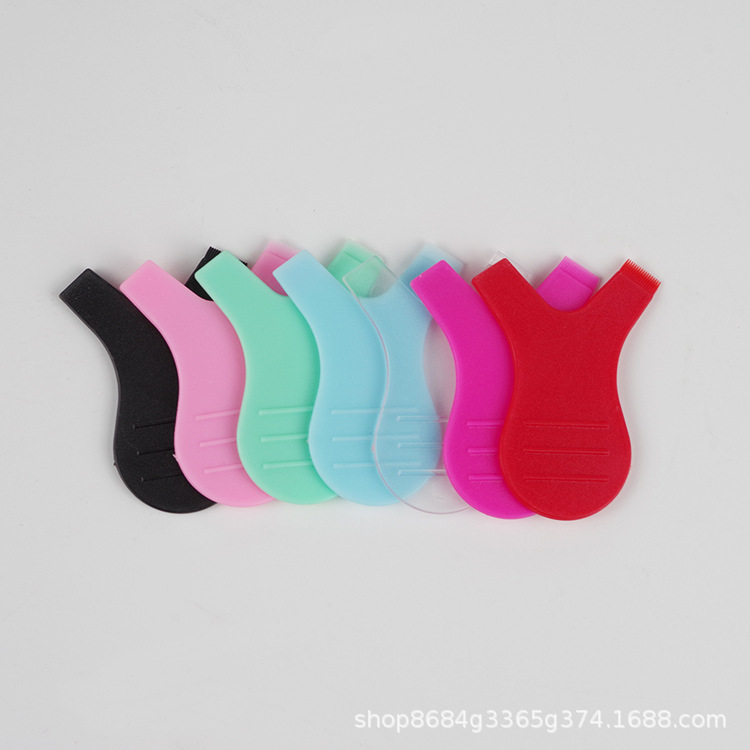 Wholesale Grafted Eyelashes Y-Shaped Brush, Eyelash Perming Silicone Y-Shaped Brush, Beauty Salon Planting False Eyelashes Auxiliary Tool