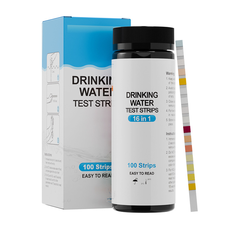 Drinking Water household water 100 16in1 Amazon cross-border selected water quality testing test strip