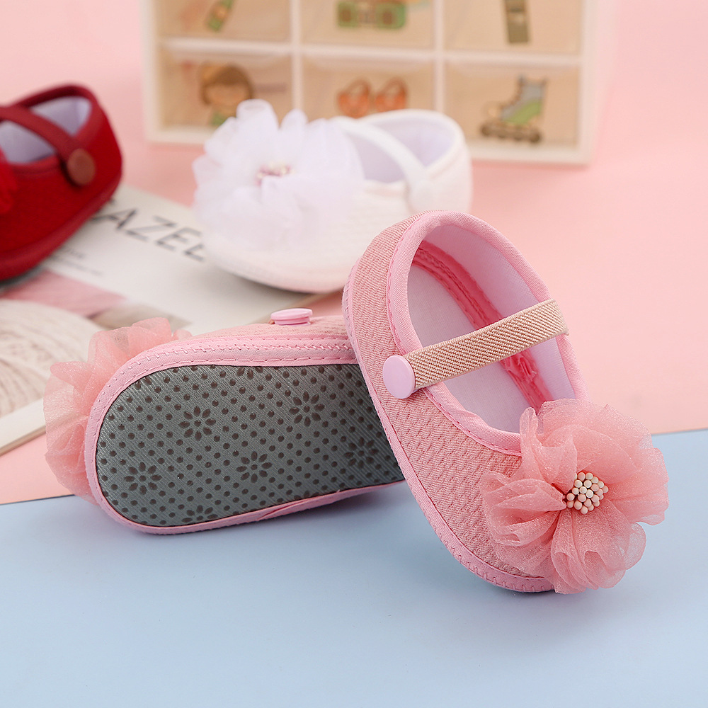 Girls' Shoes, Baby Girls' Spring & Fall New Baby Shoes, One-Year-Old Baby Girl's Powerful Baby Shoes, Toddler Soft Soles
