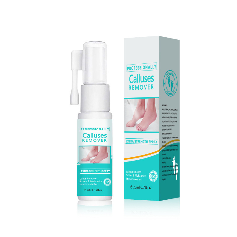 Foot Exfoliating Spray Cleans Dead Skin Cuticles Nourishes Moisturizes Foot Skin External Care Spray