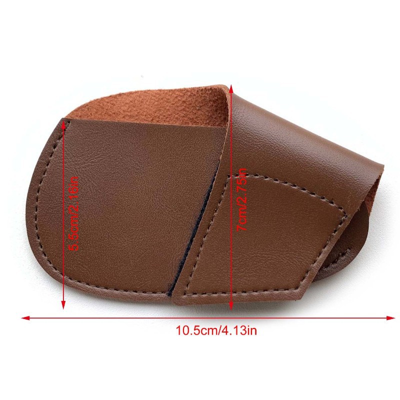 Leather Golf Club Leather Cover Single-piece Golf Club Cap Protective Cover GOLF Putter Protective Cover