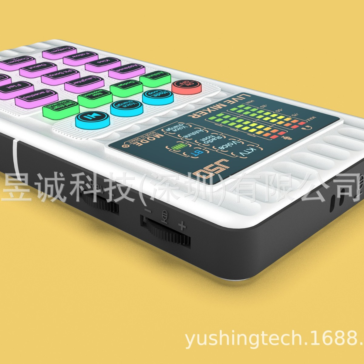 J50 Live Sound Card Professional Recording and Singing Equipment Supports Mobile Phones and Computers Full Set of Live Sound Card Set