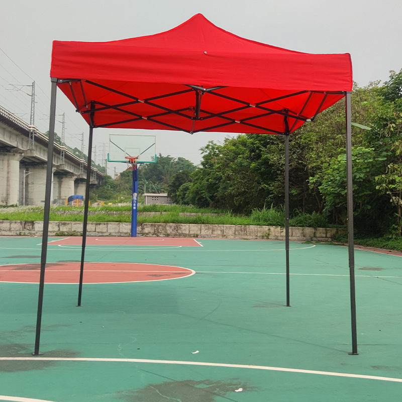 Black Steel Bracket Outdoor Tent 2*2m Sunshade Four Corners Manufacturer Wholesale Printable Logo Rainproof