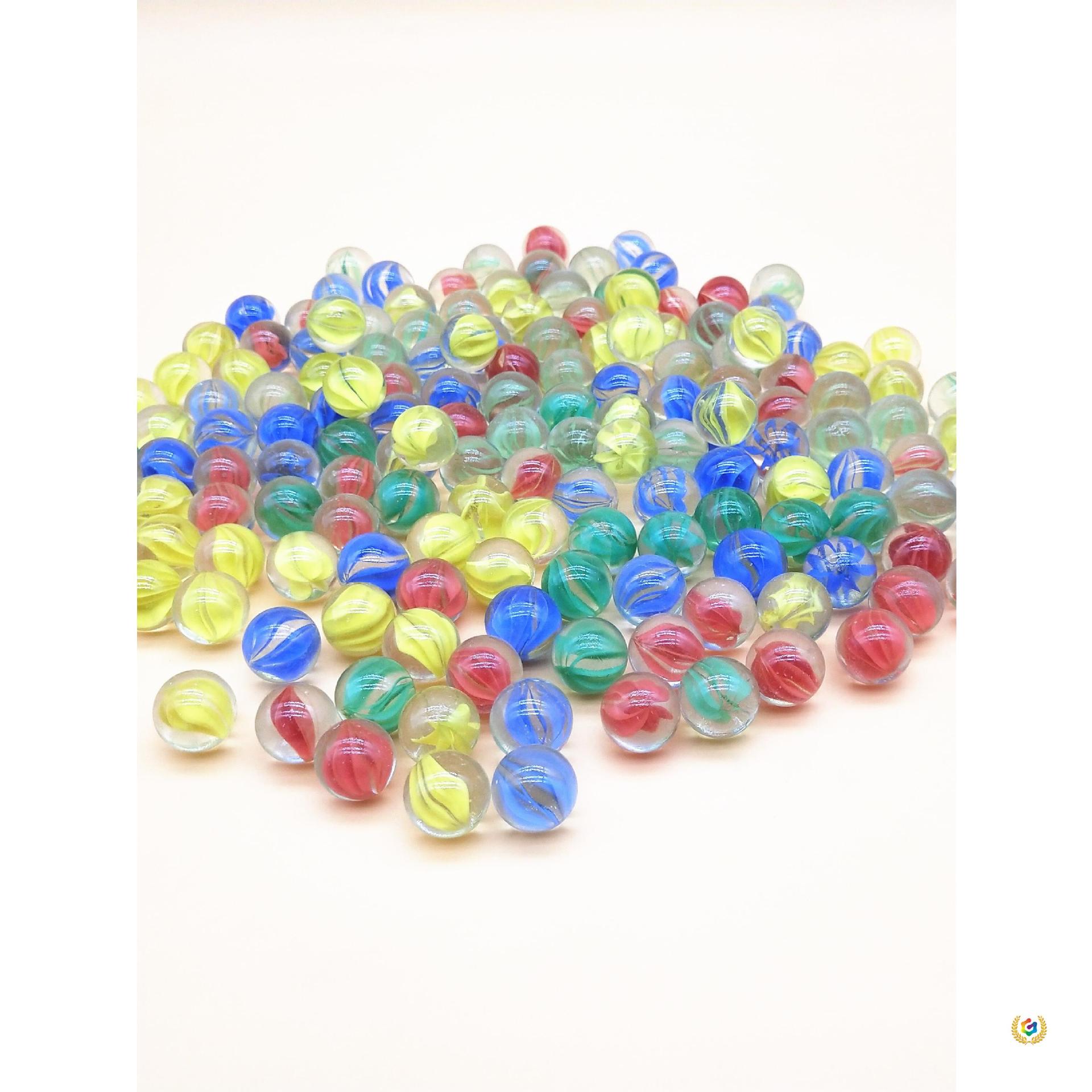 ✅ 14mm Colorfuled Glass Ball Marbles 25mm Large Glass Beads Kidsren's Game Machine Fish Tank Decoration Crystal